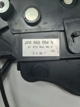 2K0843654N, 01072042008,2K0843604 Замок двери сдвижной Volkswagen Caddy 3 Арт 18246, вид 5