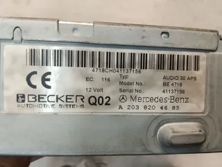A2038204685 Магнитола (аудио система) Mercedes C W203 Арт 97983608, вид 5