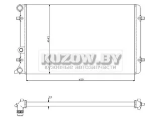 LOR053-017-0060 Радиатор (основной) Audi A3 8L Арт K2313325, вид 1