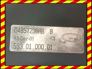 04857238AB Фара противотуманная правая передняя Chrysler Voyager 4 Арт 97997440, вид 5