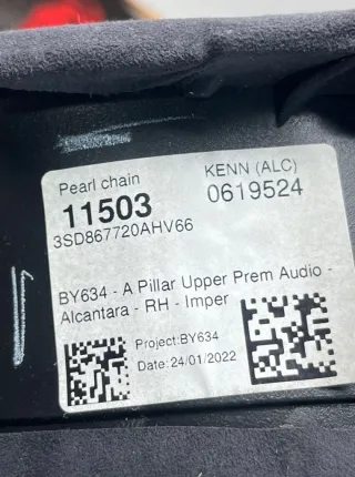3sd867720ah Обшивка стойки передней правой Bentley Continental 5 Арт 43248, вид 6