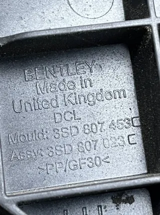 3sd807453c Кронштейн заднего бампера левый Bentley Continental 5 Арт 43265, вид 5