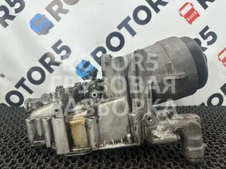 201V050007042 корпус масляного фильтра (в сборе) MAN TGA 11л Арт 51496_1, вид 4