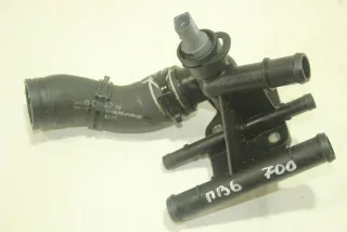 06F121133G Фланец (тройник) системы охлаждения Volkswagen Passat B6 Арт 98003889, вид 1