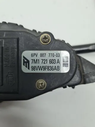 7M1721603A, 98VW9F836AB, 6PV00777003 Педаль газа Volkswagen Sharan 1 Арт 0390, вид 5