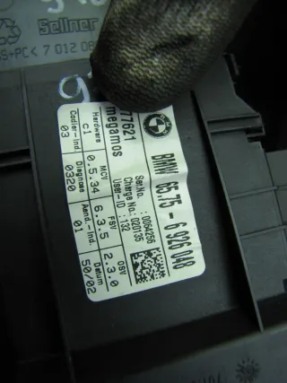 6926048, 6924278 Блок управления сигнализацией BMW 7 E65/E66 Арт 98005807, вид 4