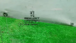 43R000677  Стекло двери задней правой Peugeot 607 Арт 172752, вид 3
