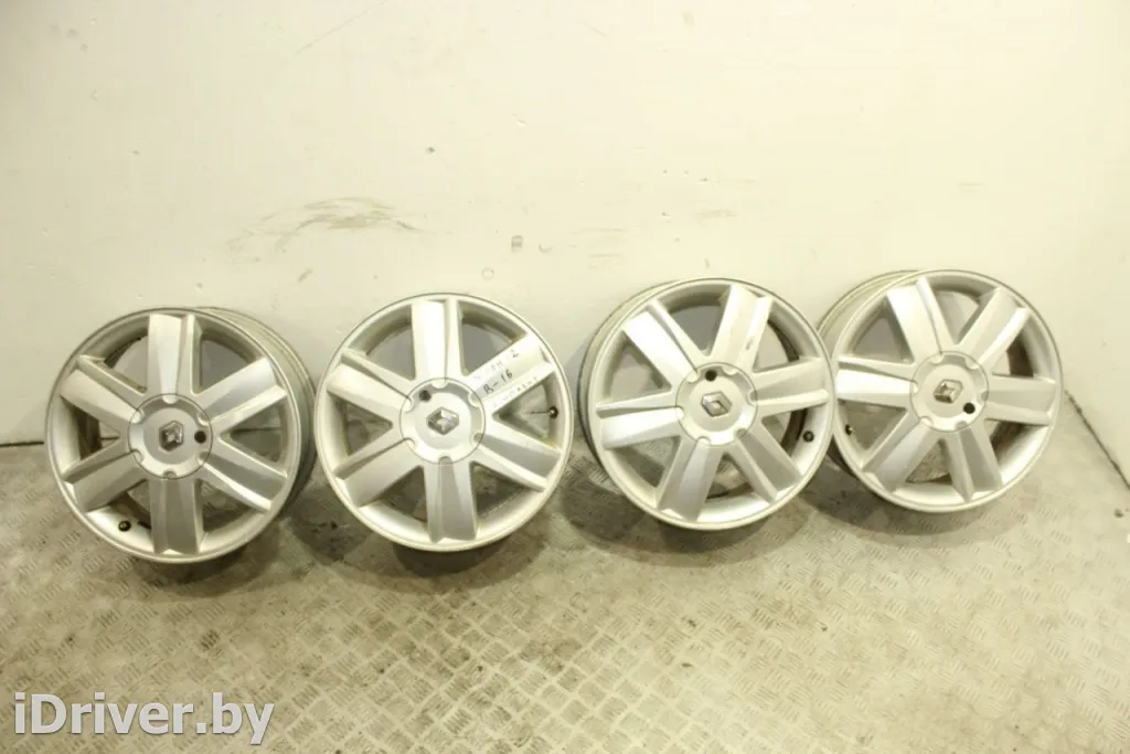  Диск литой R16 4x100 DIA61.1 ET49 к Renault Scenic 2 Арт 98006887