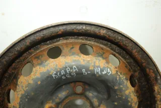  Штампованные диски R14 4x108 DIA65.1 ET24 к Citroen Xsara Арт 98011420, вид 2
