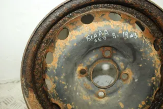  Штампованные диски R14 4x108 DIA65.1 ET24 к Citroen Xsara Арт 98011420, вид 5