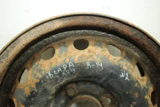  Штампованные диски R14 4x108 DIA65.1 ET24 к Citroen Xsara Арт 98011562, вид 3