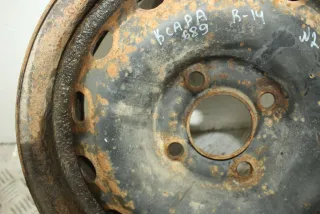  Штампованные диски R14 4x108 DIA65.1 ET24 к Citroen Xsara Арт 98011562, вид 6