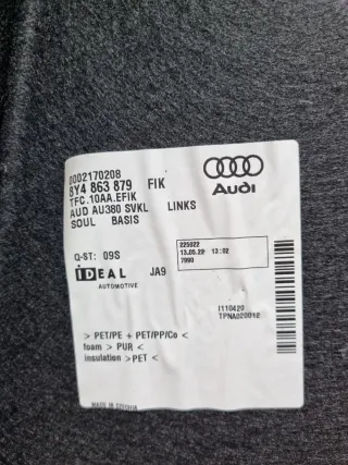 8Y4863879, 8Y4867461 Обшивка багажника Audi A3 8Y Арт 98013528, вид 3