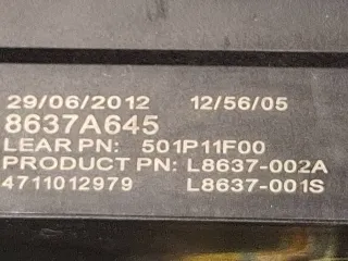 8637A645 Блок предохранителей Mitsubishi ASX restailing Арт 321313, вид 5