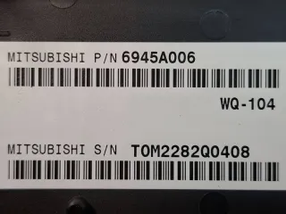 6945A006 Кнопка регулировки сидения Mitsubishi ASX restailing Арт 321284, вид 4