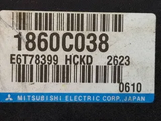 1860C038 Блок управления двигателем Mitsubishi ASX restailing 2.0л  Арт 321270, вид 5