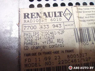 7700433943 Магнитола Renault Scenic 1 Арт A30767, вид 6