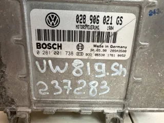 028906021GS,0281001738 Блок управления двигателем Volkswagen Sharan 1 1.9л Арт 98025383, вид 3