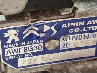 20GTBW.  AWF8G30. 9851651980 Коробка передач автоматическая (АКПП) Opel Mokka 2 1.2л Арт 98025814, вид 2
