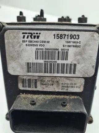 K71787945, CS5279A022AI0, 15871903 Блок АБС (ABS) Citroen C6 Арт 7734, вид 4