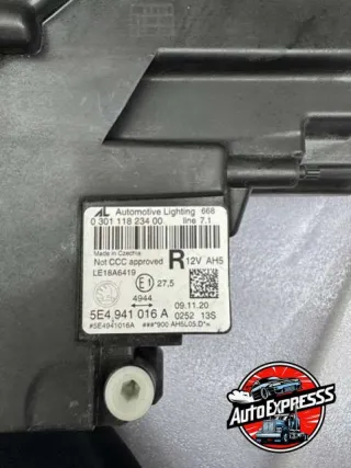 5E4941015A,5E4941016A Фара передняя (комплект) Skoda Octavia A8 Арт 33921551ar, вид 3