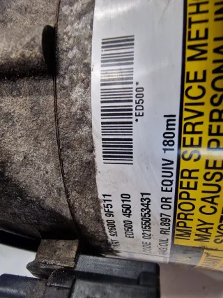 926009F511, ED50045010 Компрессор кондиционера Nissan Almera N16 1.5л i Арт 009118, вид 6