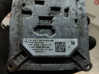 A2218706389, 130732925100 Блок розжига ксенона Mercedes S W221 Арт 9-114, вид 3
