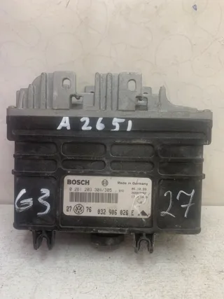 032906026E, 0261203304 Блок управления двигателем Volkswagen Golf 3 1.6л Арт A2651, вид 1