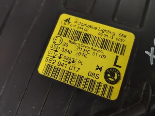 5E2941017, 5E2941016 Фара передняя (комплект) Skoda Octavia A7 Арт 98163205, вид 5
