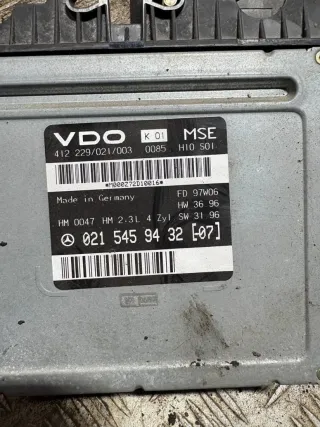 0215459432 Блок управления двигателем Mercedes E W210 2.3л Арт 98163229, вид 2