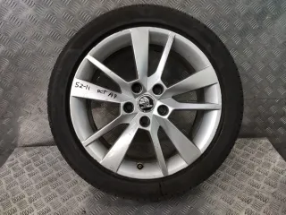5E0601025CC Диск литой R17 5x112 DIA57 ET49 к Skoda Octavia A7 Арт 98179405, вид 2
