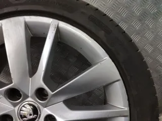 5E0601025CC Диск литой R17 5x112 DIA57 ET49 к Skoda Octavia A7 Арт 98179405, вид 30