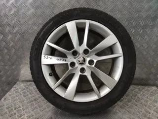 5E0601025CC Диск литой R17 5x112 DIA57 ET49 к Skoda Octavia A7 Арт 98179405, вид 4