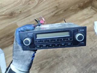 7H0035156 Магнитола Volkswagen Transporter T5 Арт 97875, вид 3