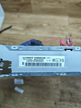 7H0035156 Магнитола Volkswagen Transporter T5 Арт 97875, вид 6