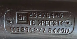 23278449,113236277 Патрубок интеркулера GMC Terrain 2 Арт 13090, вид 2