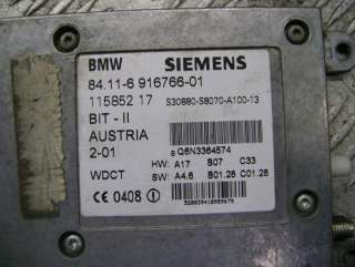 Блок Bluetooth BMW 5 E39 2001г. 6916766, 6916754, 6915001, 6913440, 6912025, 6902403 - Фото 2