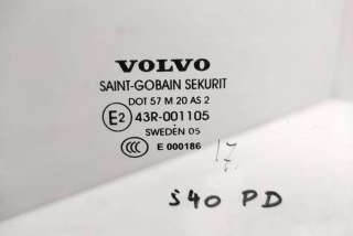 Стекло двери передней левой Volvo S40 2 2005г. 43R001105, E000186, DOT57M20AS2 , art8113279 - Фото 2