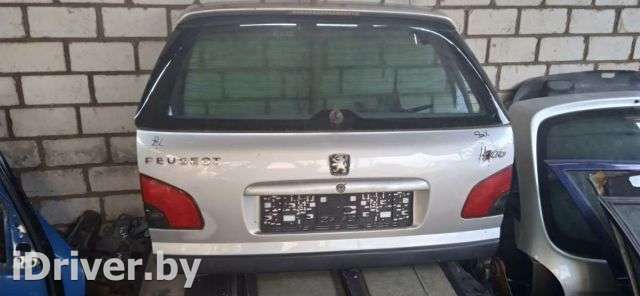 Крышка багажника (дверь 3-5) Peugeot 406 2002г.  - Фото 1