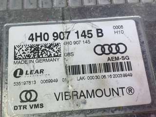 Блок управления пневмоподвеской Audi A7 1 (S7,RS7) 2013г. 4H0907145B,4H0907145 - Фото 5