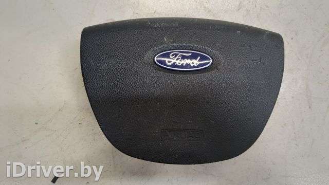 Подушка безопасности водителя Ford Focus 2 2006г.  - Фото 1