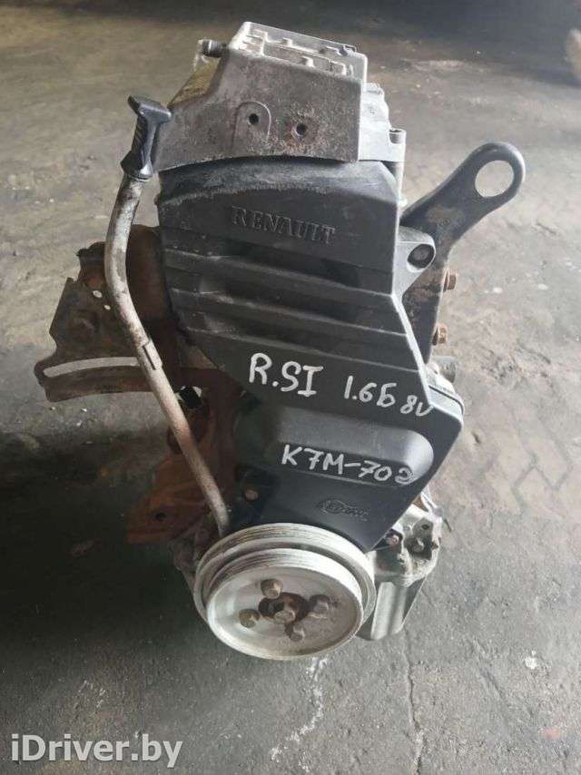 Двигатель  Renault Scenic 1 1.6 K7M702 Бензин, 1998г. K4M702  - Фото 1