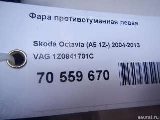 Фара противотуманная левая Skoda Octavia A8 2006г. 1Z0941701C VAG - Фото 4