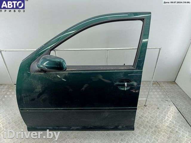 Дверь боковая передняя левая Volkswagen Bora 1998г.  - Фото 1