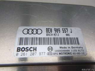 Блок управления двигателем Audi A4 B6 2002г. 8E0909557J VAG - Фото 2