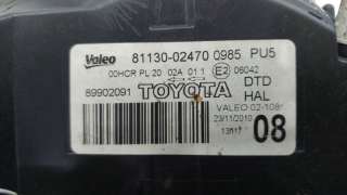 Фара Toyota Auris 1 2007г. 8113002470 - Фото 7