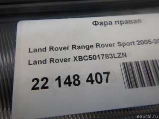 Фара правая Land Rover Range Rover Sport 1 restailing 2007г. XBC501783LZN Land Rover - Фото 8