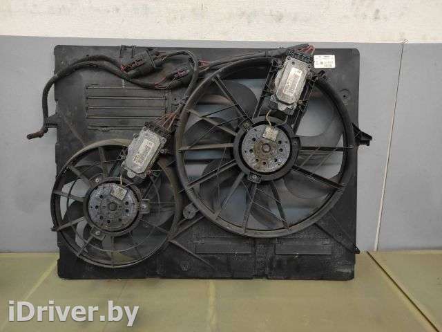 Вентилятор радиатора Audi Q7 4L 2012г. 7L0121203H - Фото 1