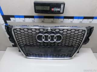 Решетка радиатора Audi A5 (S5,RS5) 1 2009г.  - Фото 2