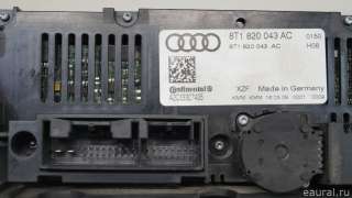 Блок управления климатической установкой Audi A5 (S5,RS5) 1 2009г. 8T1820043AKXZF VAG - Фото 7